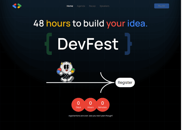 DevFest Website 2024 for GDG Batna